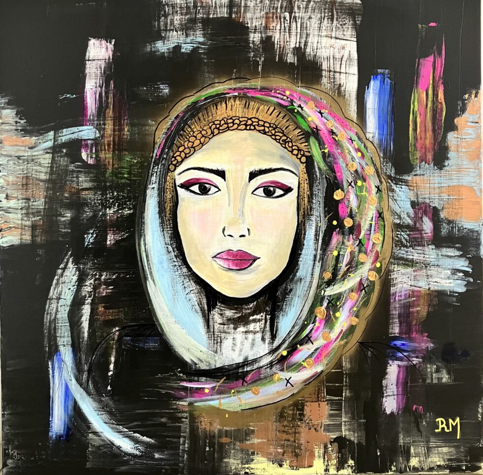 Kali de l artiste peintre rm gandolfi galerie bel arti