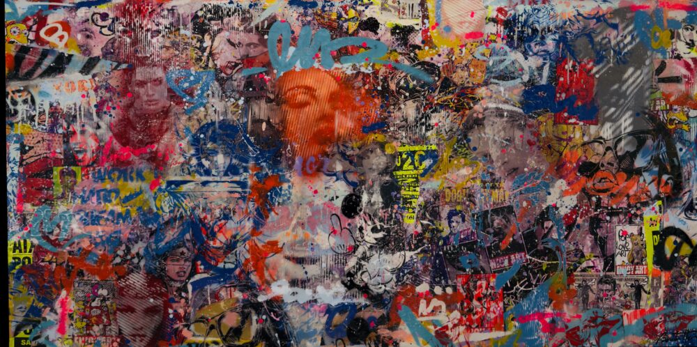 Rainbow Pop Love Cédric Bouteiller Galerie Bel'arti