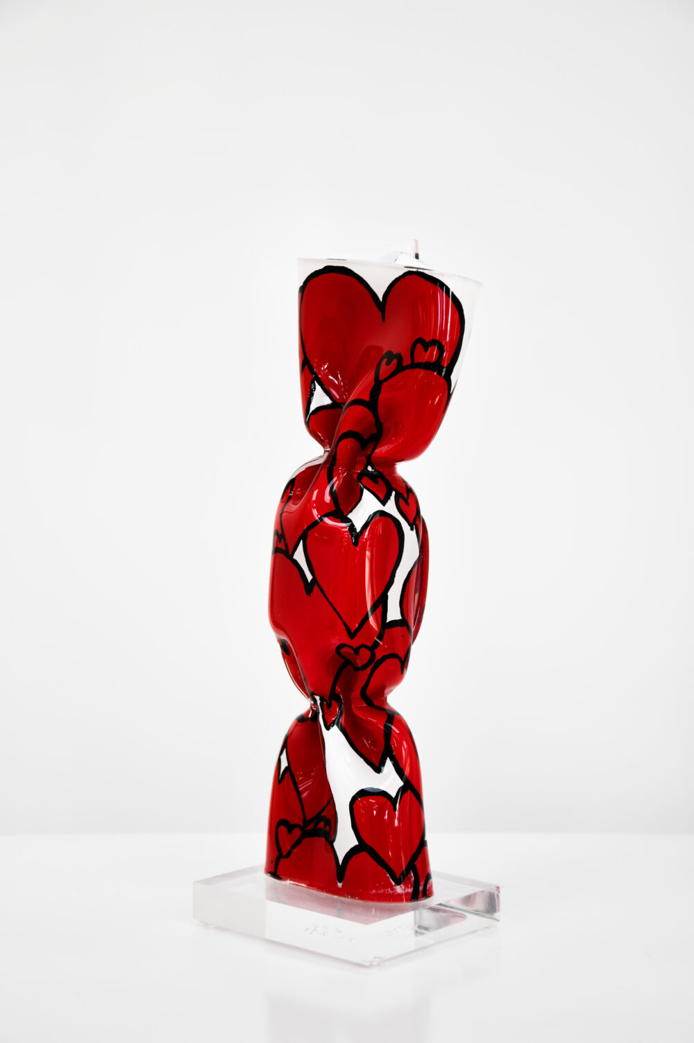 Wrapping Bonbon Coeur Rouge