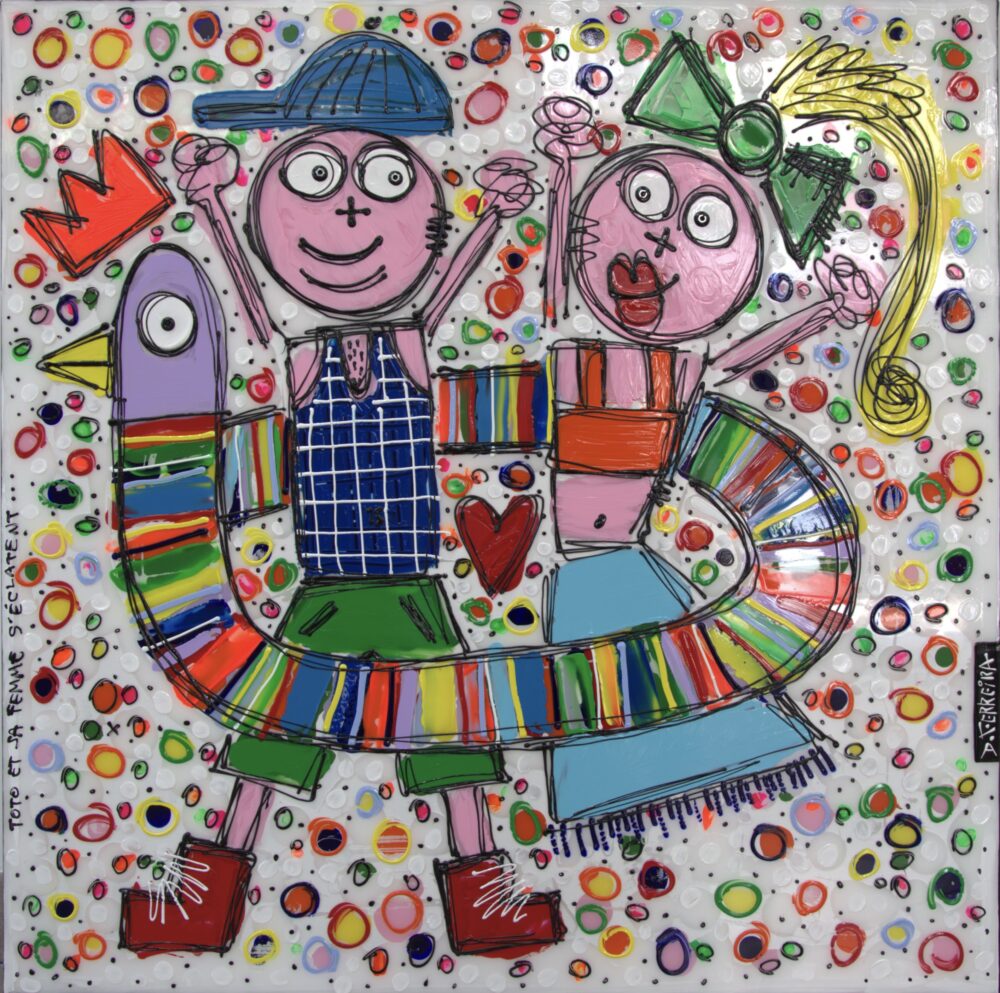 TOTO ET SA FEMME S'ECLATENT GALERIE BEL'ARTI