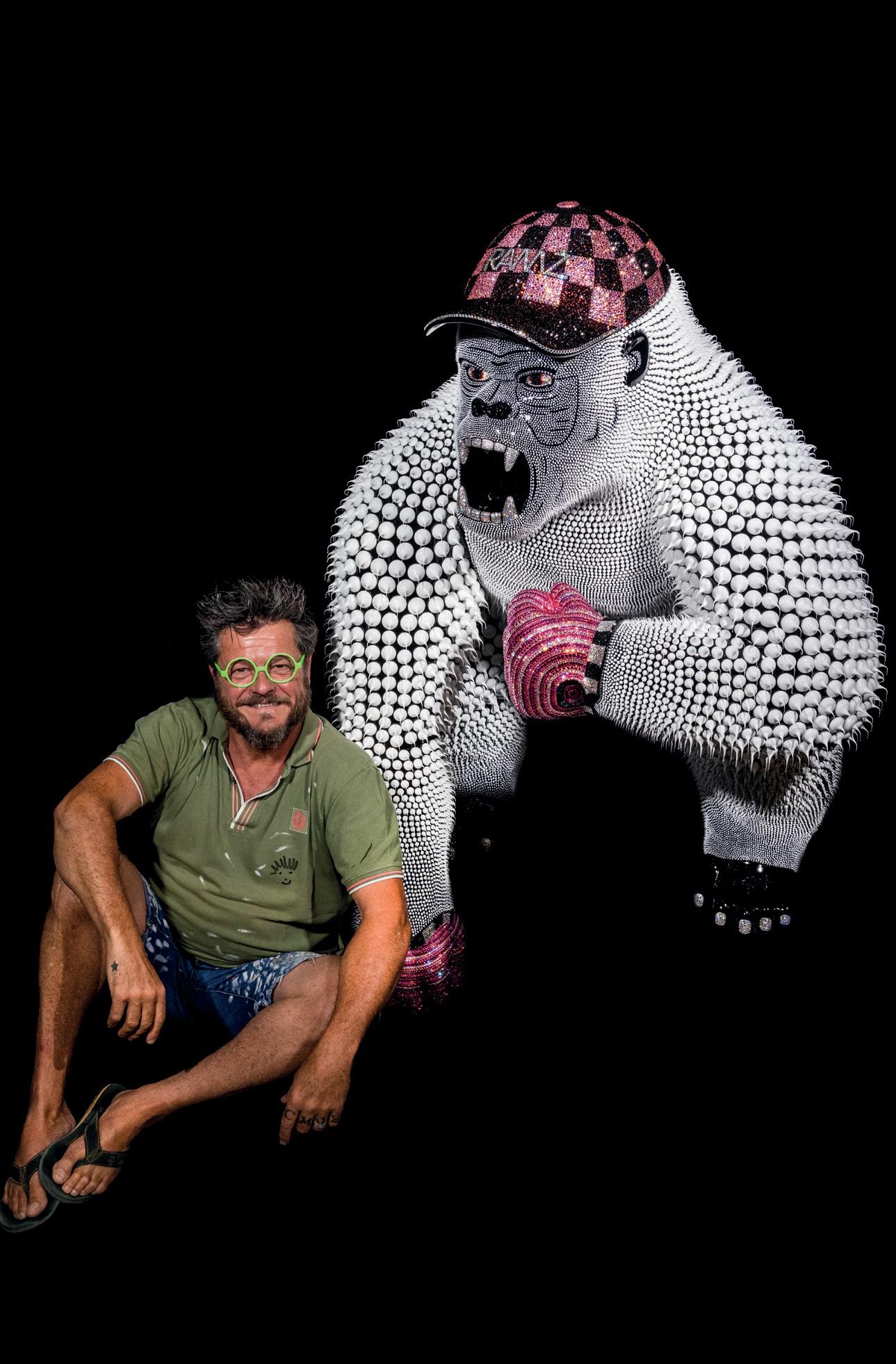 Eddy-Maniez-gorilla stephanie guglielmetti belarti