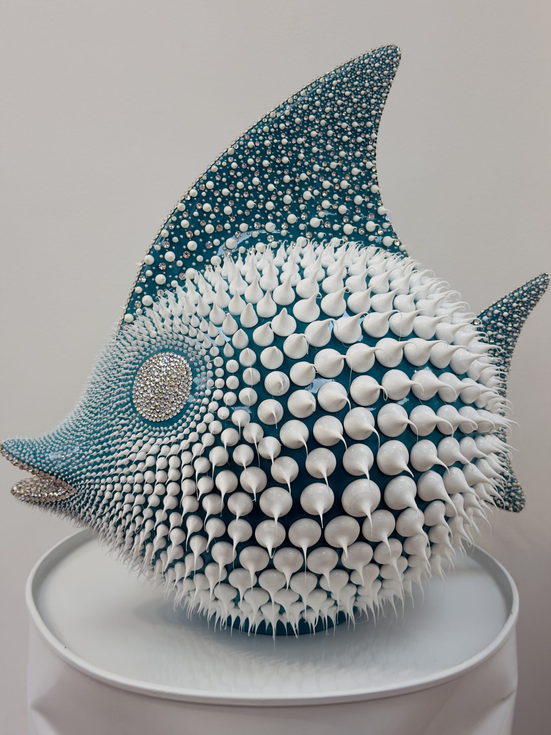 Turquoise Fish EDDY MANIEZ GALERIE BEL'ARTI