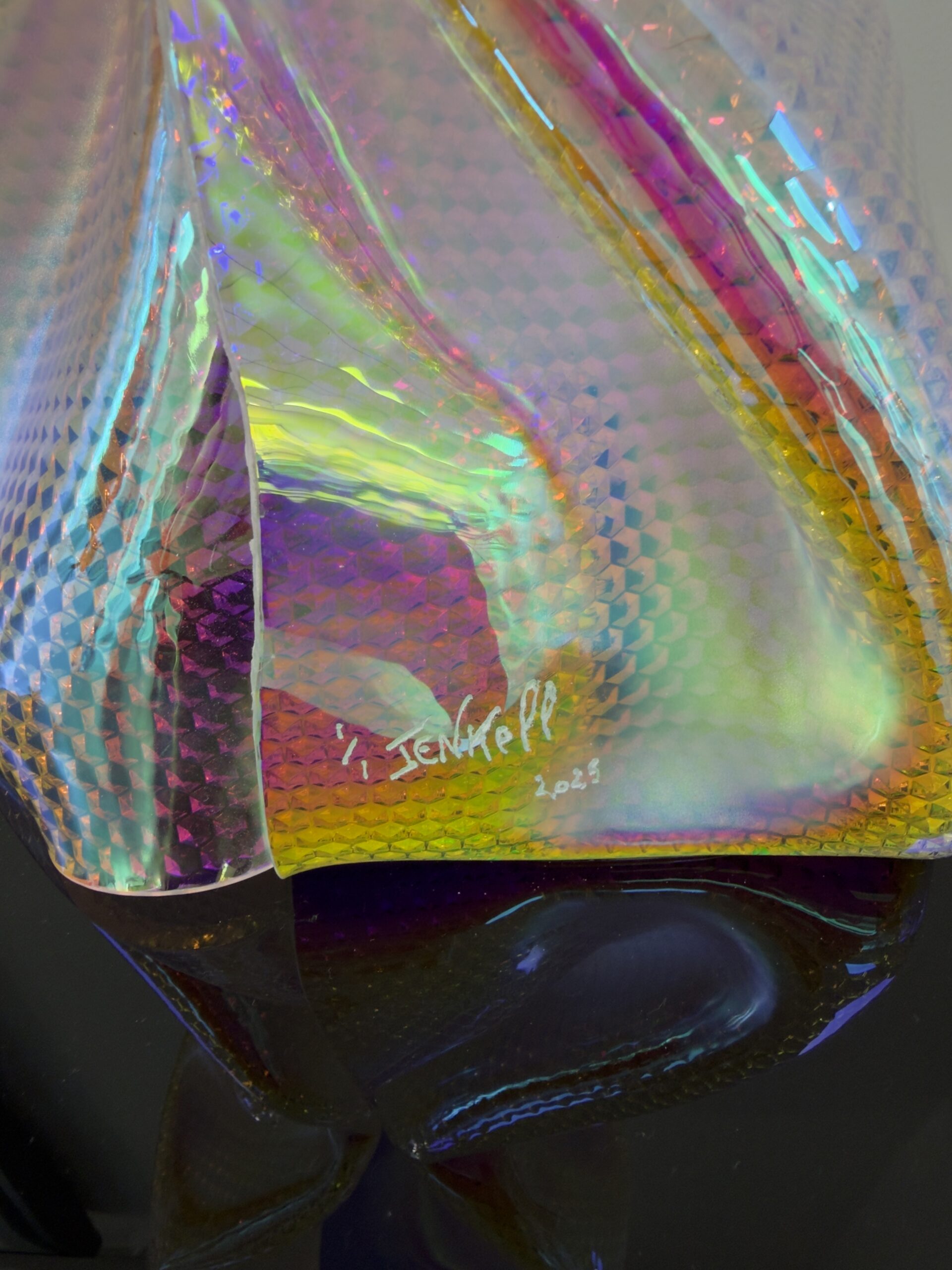 Wrapping Bonbon Irisé Radiant Nid D'Abeille Jenkell Galerie Bel'Arti