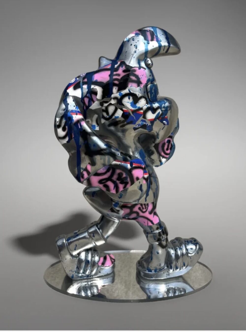 ROGER LE FLAMANT N°5 HUGO W2CJ GALERIE BEL'ARTI