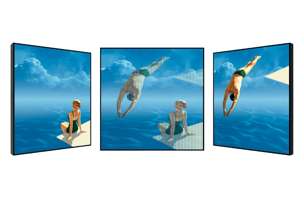 Aquatic Contemplation Patrick Rubinstein Galerie Bel'Arti