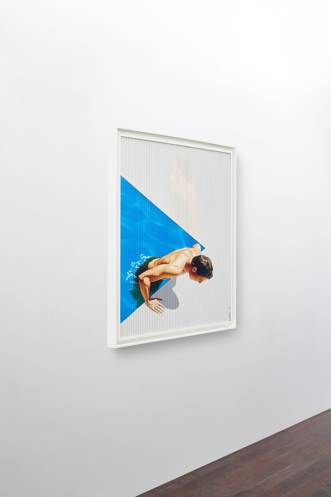 Leaving the pool Patrick Rubinstein Galerie Bel'Arti